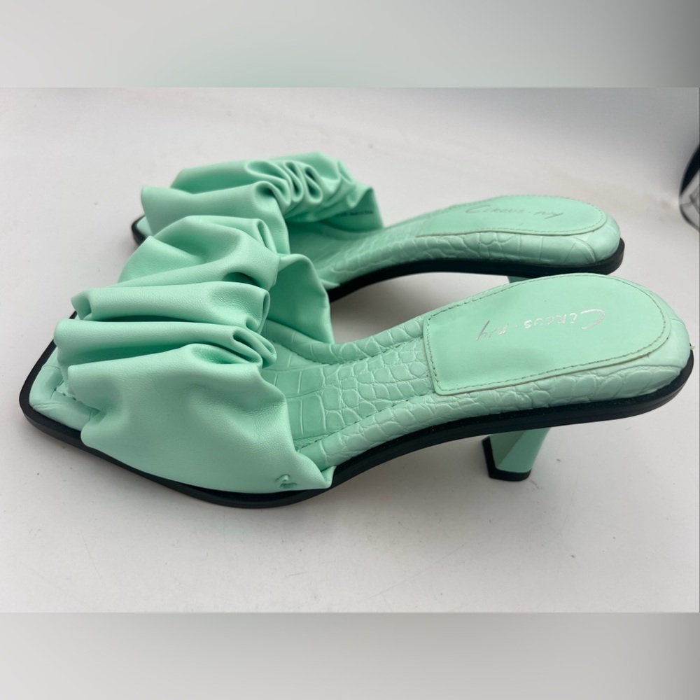 Circus by Sam Edelman women’s Size 8.5 Mint Green Crush Slade Sandal Heel NEW - Picture 6 of 11